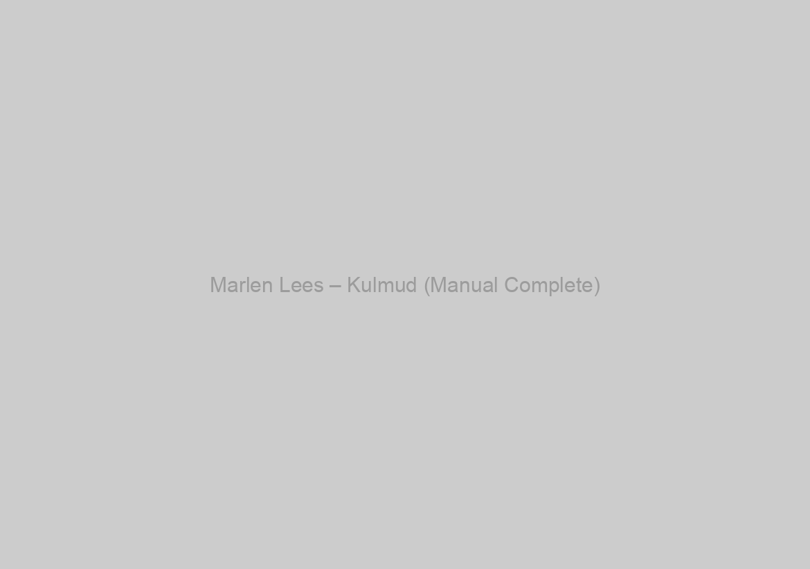 Marlen Lees – Kulmud (Manual Complete)